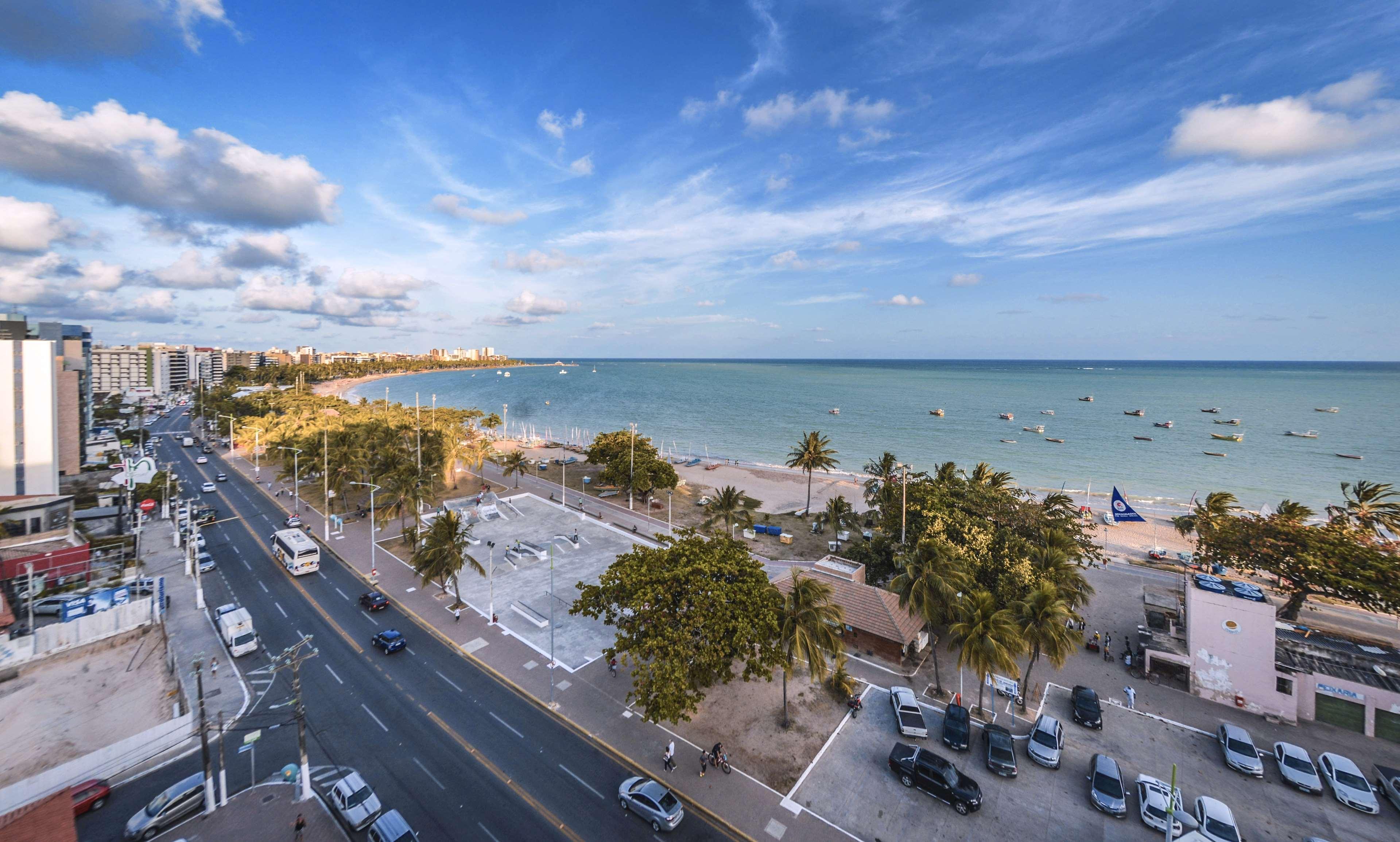 Best Western Premier Maceio エクステリア 写真 Aerial view of the bay